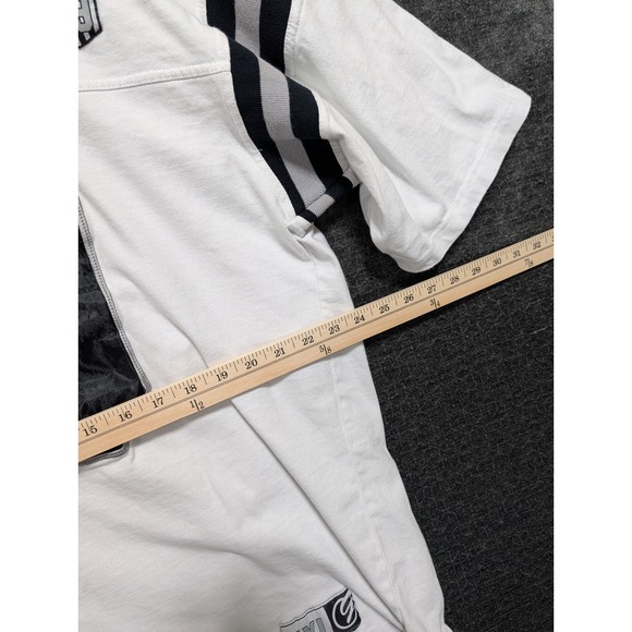 GODBODY 99 Football Jersey T Shirt XXL White Black Mens Short Sleeve - Picture 4 of 5